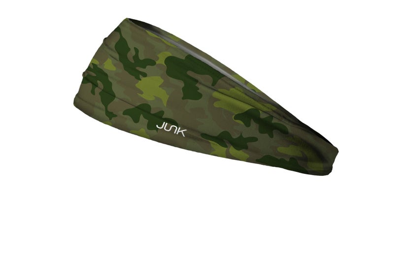 JUNK Brands Big Bang Lite Headband - Moisture-Wicking, Performance Fabric, Non-Slip, Sports Sweatband for Men & Women - One Size - Ranger - Image 1
